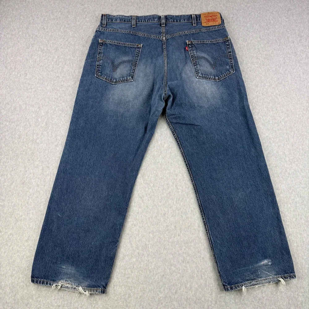 Vintage Levis Jeans Mens Fits 40x29‎ Blue 569 Baggy Loose Straight Skater Denim